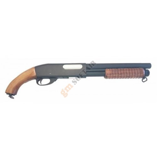 Fucile a Pompa M870 Corto Nero / Legno (QL-M870SB)