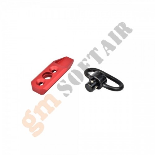 Anello Porta Cinghia QD ROSSO (BD9081B BIG DRAGON) Anello Porta Cinghia QD ROSSO (BD9081B BIG DRAGON)