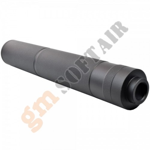 Silenziatore Zigrinato 190mm Nero (BD0445 BIG DRAGON)