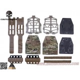 Frame Plate Carrier Piastra CB e Frame BK (EM7364 Emerson)