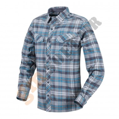 Camicia - Defender Mk2 Pilgrim Shirt Blue Plaid tg. L (KO-DPG-SR Helikon-Tex)
