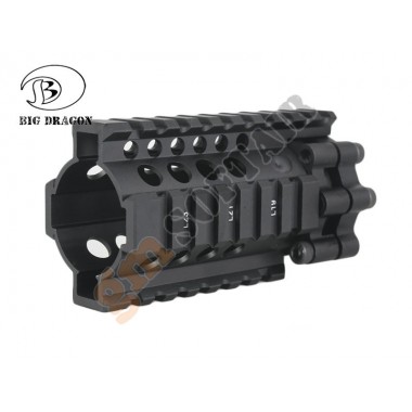 4'' Free Floating Lite Style for AR15 Series (BD3760 BIG DRAGON)