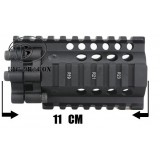 RIS Flottante Lite Style da 4 Pollici per M4 (BD3760 BIG DRAGON)