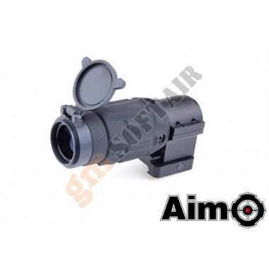 AP Style 3X Magnifier QD Twist Mount Black (AO5339 AIM-O)