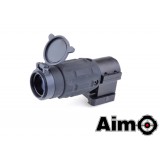 AP Style 3X Magnifier QD Twist Mount Nero (AO5339 AIM-O)