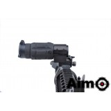 AP Style 3X Magnifier QD Twist Mount Nero (AO5339 AIM-O)