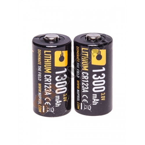 Coppia di Batterie CR123 (NU-8111 NUPROL)