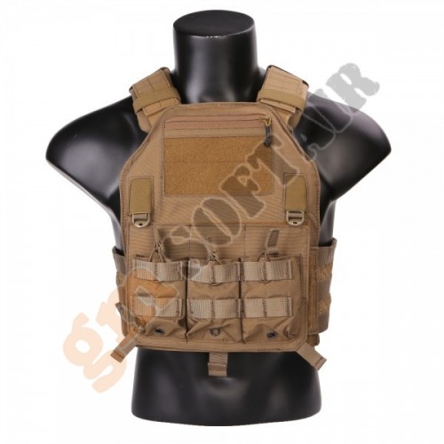 Tactical Vest 420 Plate Carrier Coyote Brown (EM7362CB EMERSON)