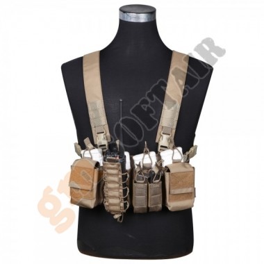 D3CR Tactical Chest Rig Coyote Brown (EM7442 Emerson)