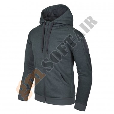 Felpa Urban Tactical Hoodie Melange Black - Grey tg. XXL (BL-UHF-PO Helikon-Tex)