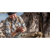 Lumber Gloves U.S. Brown tg. S (RK-LBR-LE Helikon-Tex)