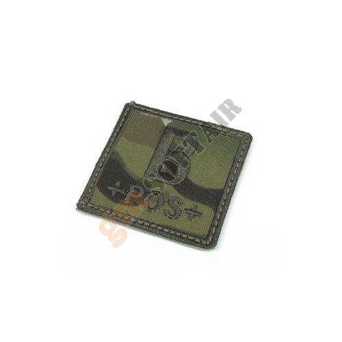 Patch B Pos Multicam Embroided (KA-AC-2166-MC-B King Arms)