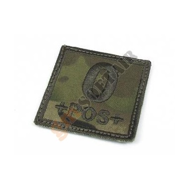 Patch 0 Pos Multicam Embroided (KA-AC-2166-MC-O King Arms)