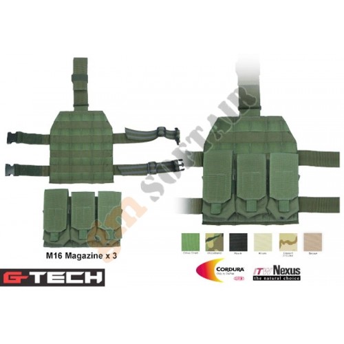 Porta Caricatori M4 Verde (GT-T02(OD) Guarder)
