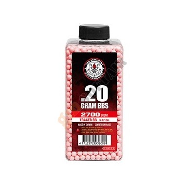 Bottiglia 0.20g Traccianti Red 2700bb (G-07-266 G&G)