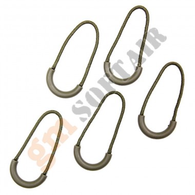Set of 5 rings for ZIP OD Green (359710-OD 101 Inc.)