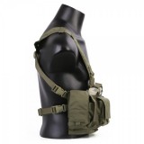 MF Style UW Gen IV Tactical Blue Label Chest Rig Ranger Green (EMB7329 EMERSON)