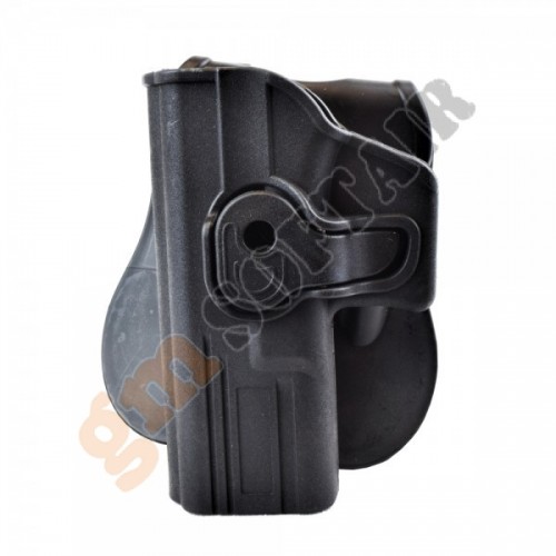 Fondina Rigida ad Estrazione Rapida Sx per Glock Nera (WO-GB42L WOSPORT)