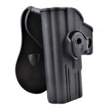 Fondina Rigida ad Estrazione Rapida Sx per Glock Nera (WO-GB42L WOSPORT)