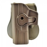Fondina Rigida ad Estrazione Rapida Sx per Glock TAN (WO-GB42L WOSPORT)