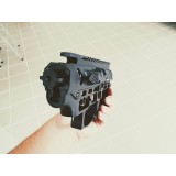 Guscio Skeletonized Type C in Alluminio CNC per Serie M4 (R7173 Retro Arms)