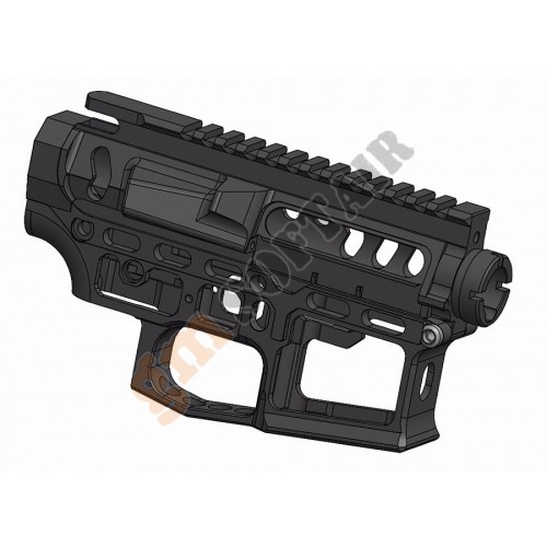 Guscio Skeletonized Type C in Alluminio CNC per Serie M4 (R7173 Retro Arms)