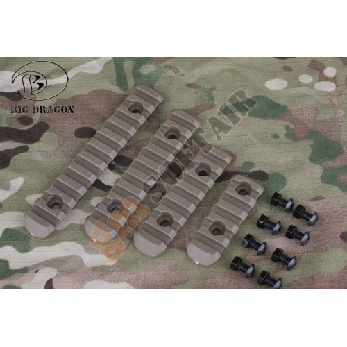 Set Slitte in Polimero MOE Nere (BD3753 BIG DRAGON)