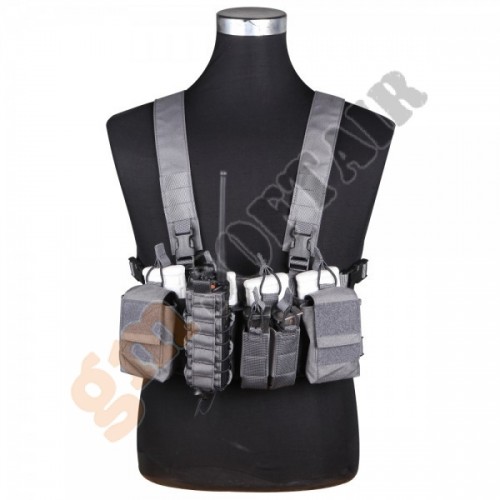 D3CR Tactical Chest Rig Wolf Grey (EM7442 Emerson)