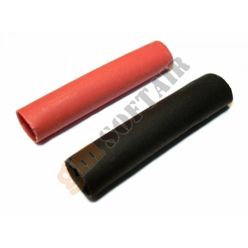 Termoretraibile Rosso / Nero 3.2 mm (3.2-BUZ-05 JeffTron)
