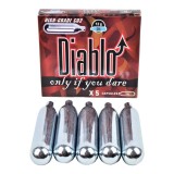 Confezione da 5 fiale di CO2 da 12g (C5DIABLO)