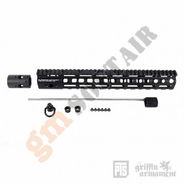 PTS Griffin Armament Low Pro RIGID M-LOK 13.5" Nero (GA026490307 PTS)