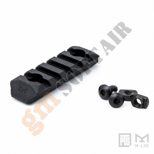 Slitta PTS M-Lok Rail 5 Slot Nera (PT137450307 PTS) Slitta PTS M-Lok Rail 5 Slot Nera (PT137450307 PTS)
