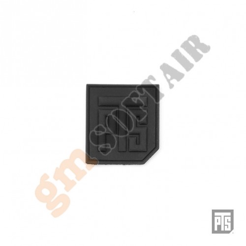 Patch 3D PVC Logo 1.5&quot; Nera (PT840530307 PTS)
