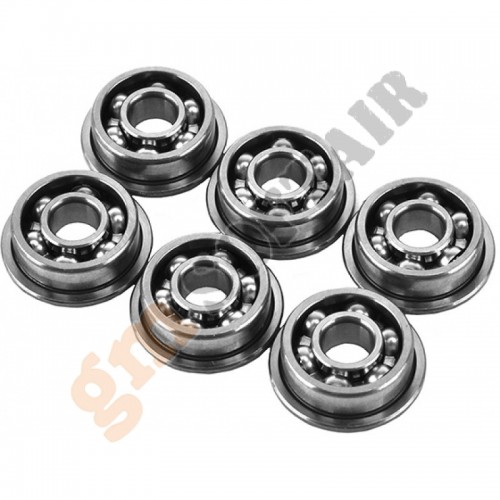 Boccole da 8 mm Cuscinettate Aperte Gabbia J FPS (B8CA+)