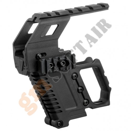 Rail Base Loading Device con Slitta Nero per G17/G18/G19 (WO-GB48)