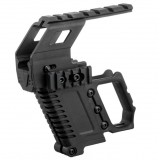 Rail Base Loading Device con Slitta Nero per G17/G18/G19 (WO-GB48)
