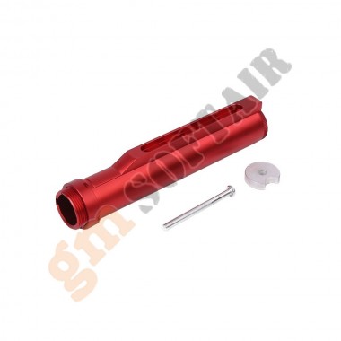 6 Positions Buffer Tube for AR15 Series Red (BD0220 BIG DRAGON)
