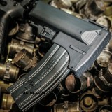 Calcio Retrattile con Porta Caricatore per M4 Nero (BD3676 BIG DRAGON)