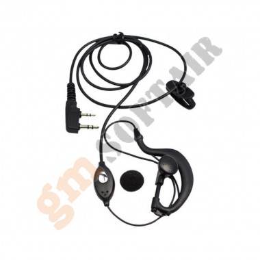 Earphone with Mic and PTT Kenwood Version (BF-EAR1 BAOFENG)