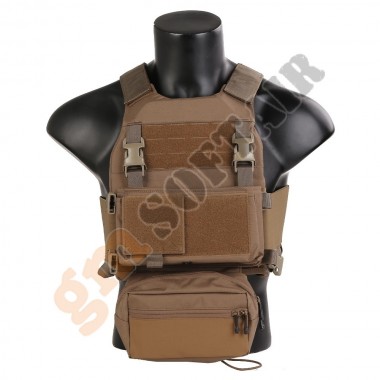 Combat Tactical Vest con Chest Rig Coyote Brown (EM7407CB EMERSON)