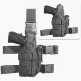 Fondina cosciale Nera