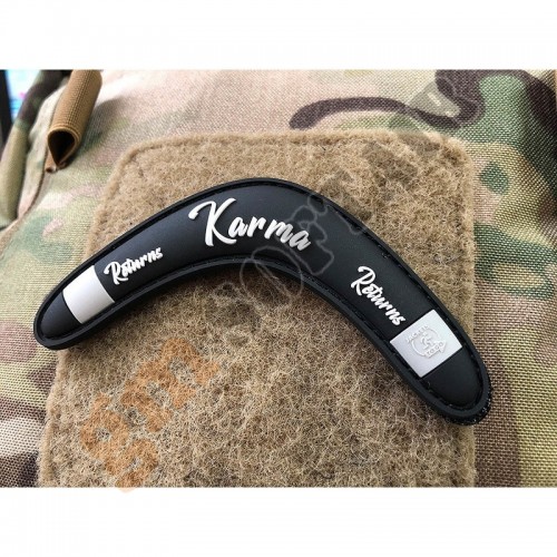 Patch 3D Karma Returns Boomerang Black (JTG.KRBP.BK JTG)