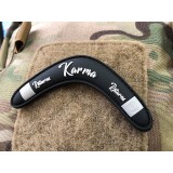 Patch 3D Karma Returns Boomerang Black (JTG.KRBP.BK JTG)