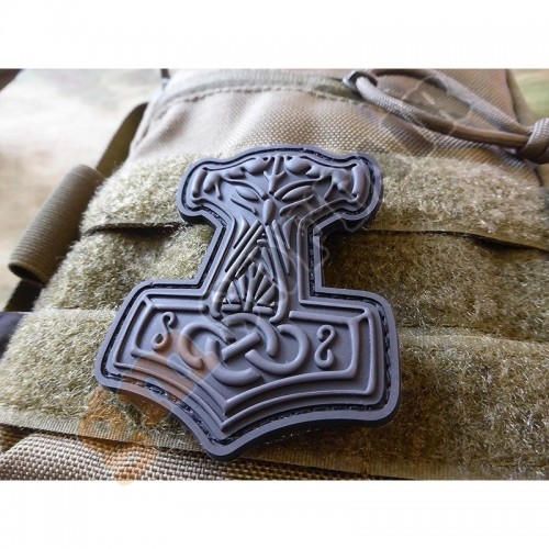 Patch 3D Thors Hammer Mjölnir Full Black (JTG.TH.BO JTG)