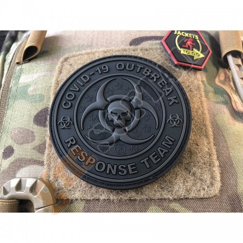 Patch 3D Covid 19 Outbreak Response Team Black (JTG.C19.BO JTG)