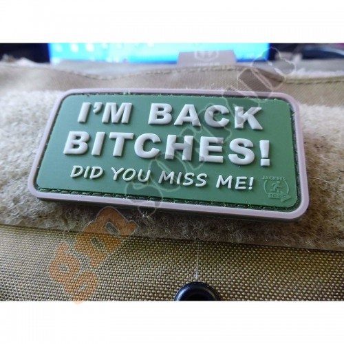 Patch 3D I&#039;m Back Bitches Multicam (JTG.BB.MC JTG)