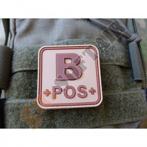 Patch 3D B Pos Tan (JTG.CO013 JTG)