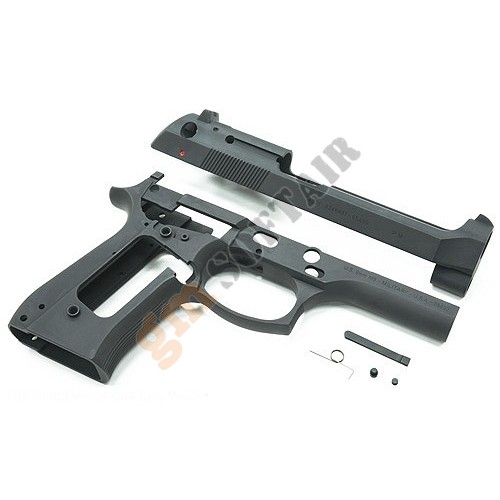 Aluminum Slide &amp; Frame for MARUI M9 Nero (M92F-05(A) GUARDER)
