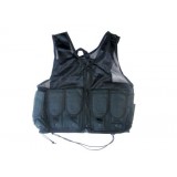 Gilet Tattico a rete Nero (JQ-029 Royal)