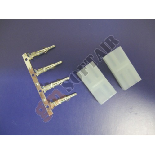 Pair of Big Female Tamiya Connectors (TAMYA-F-G GM)